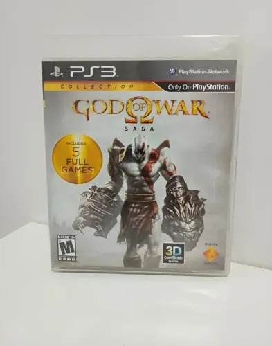 Jogo God of War: Saga Collection 2 discos Sony físico (Usado)