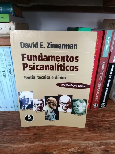Livro Fundamentos psicanalíticos. David Zimmermann