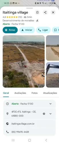 REPASSO LOTE NA ITAITINGA VILLAGE
