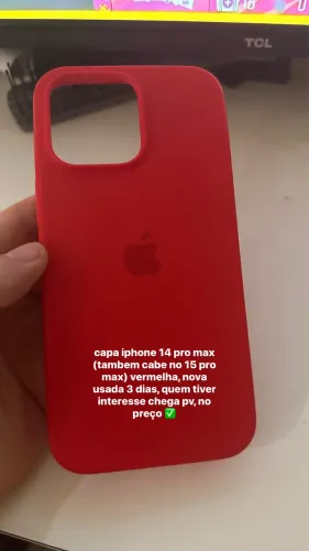CAPA 14 pro max e 14 normal