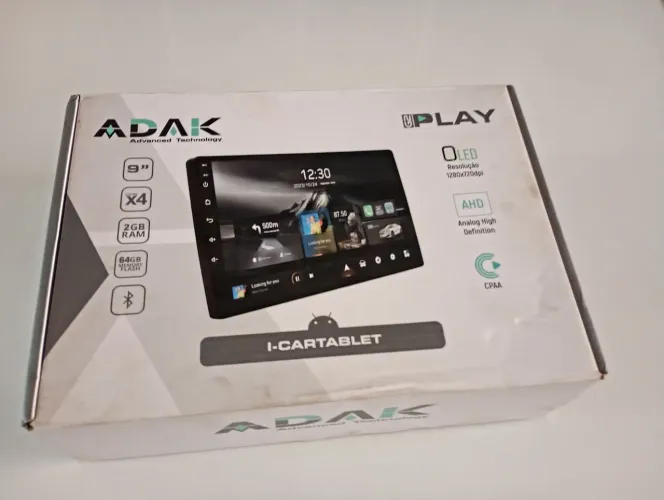 Multimídia adak 9''com moldura para Strada nova