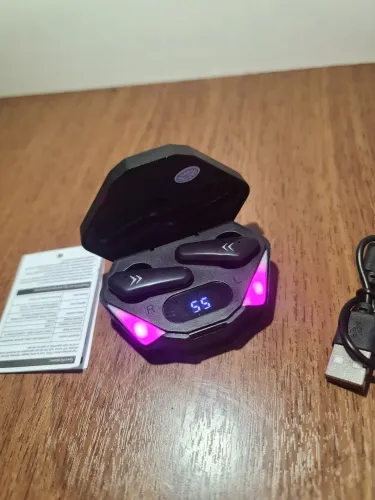 Fone Bluetooth Gamer X15 TWS LED Android iphone