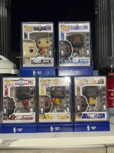 Kit 5 Pop Funko NBA Originais 