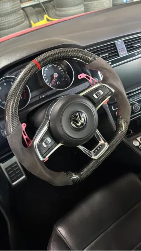 Volante Carbon Golf Jetta tiguan