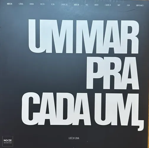 Luedji Luna Um Mar Para Cada Um vinil azul noize e revista