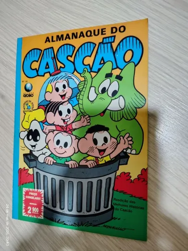 Almanaques do Cascão, editora GLOBO, ótimo estado. Venda avulsa
