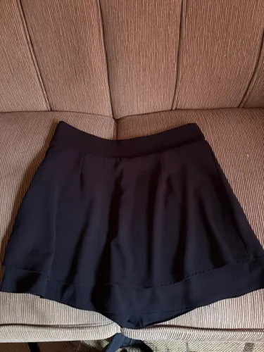 Short saia preto TAM M