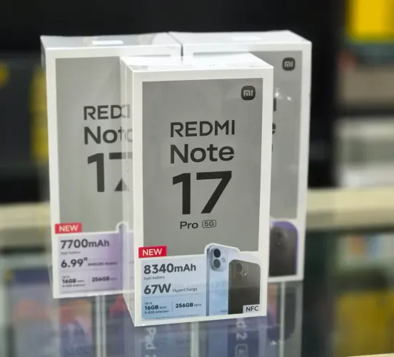 Xiaomi redmi note 17 Pró 5G NFC 256gb 8gb RAM global lacrado na caixa com garantia