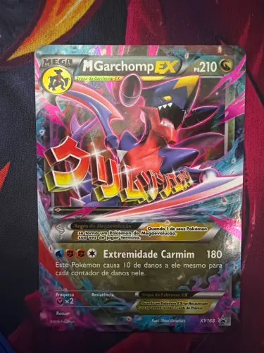 Carta Pokémon M garchomp Ex