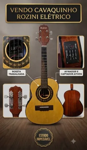 Cavaquinho Rozini Elétrico 
