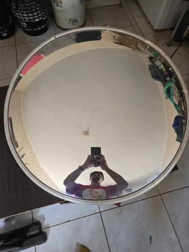 Espelho convexo segurança 60cm - garagem / portaria