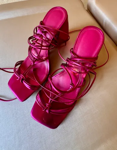 Sandália rosa 36