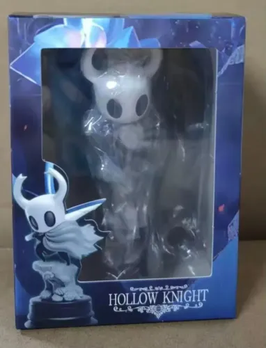 Figura de ação hollow Knight, personagem do anime, modelo de brinquedo feito á mão