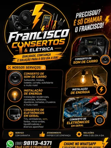Trabalhamos com todo tipo de manutenção em geral