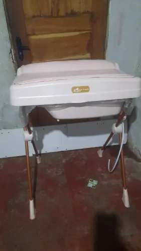 Berço Chico e banheira de bebê 