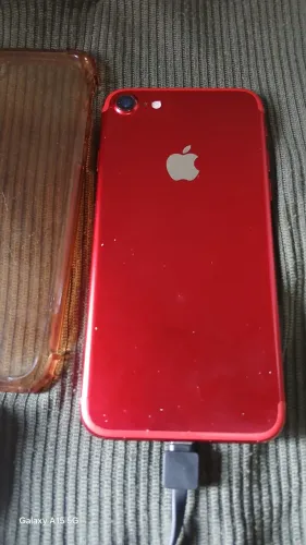 IPHONE 7 RED 128GB BIOMETRIA OK FACE ID OK CHIP OK ?