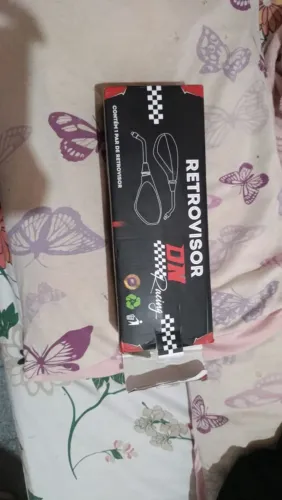Retrovisor modelo z400 rosca Honda novo