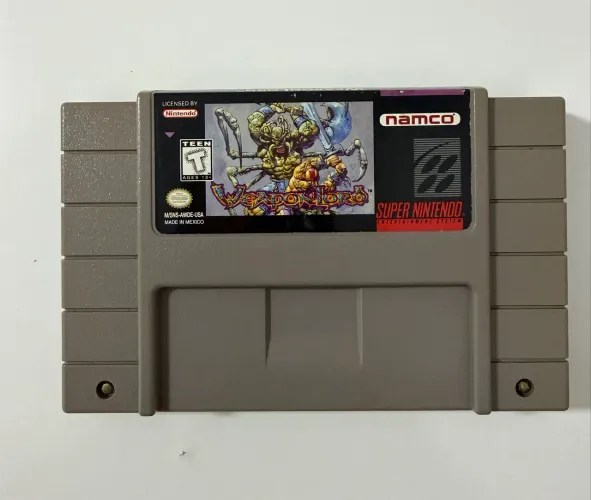 Jogo WeaponLord SNES Super Nintendo Original Americano (Apenas Cartucho)
