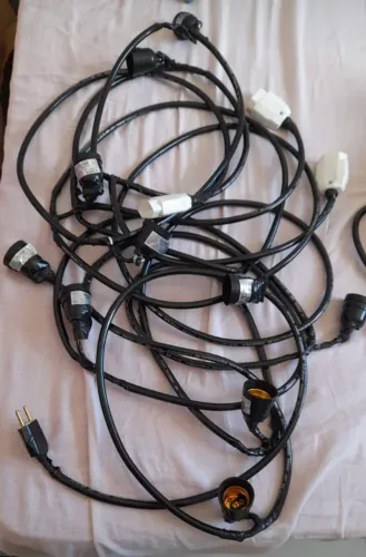 Varal de luzes (ideal para eventos)