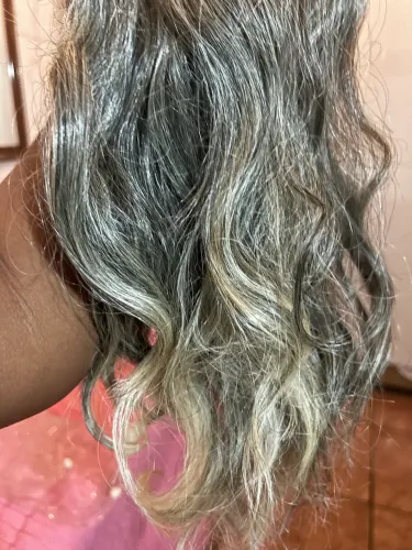 Aplique Rabo De Cavalo Preto De Cabelo Facil De Colocar