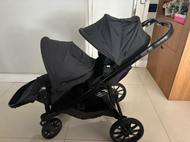 Carrinho de Gêmeos Baby Jogger City Select Lux (Importado dos EUA)
