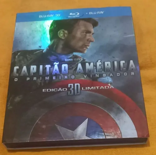 Bluray capitão america novo duplo de colecionador