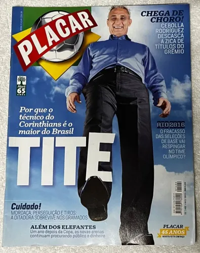 Revista Placar Edição 1402 - Maio 2015