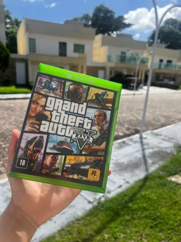 GTA 5 Grand Theft Auto V Xbox One Original Mídia Física