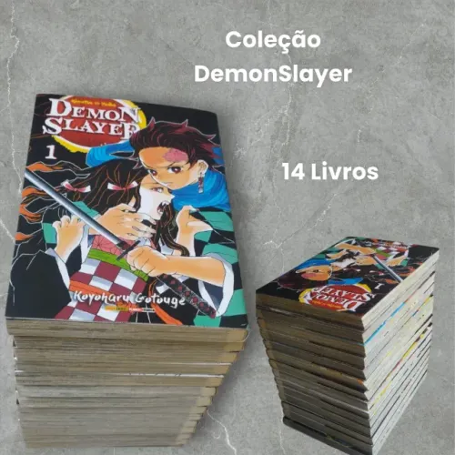 Coleção revistas Demon Slayer