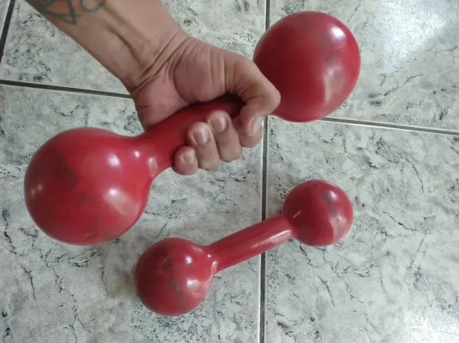 Halteres Emborrachado 6Kg