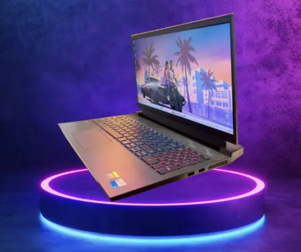 NOTEBOOK DELL GAMER G15 - I5, 11°GER. - 16GB RAM - 512GB SSD NVME - P.VIDEO RTX3050