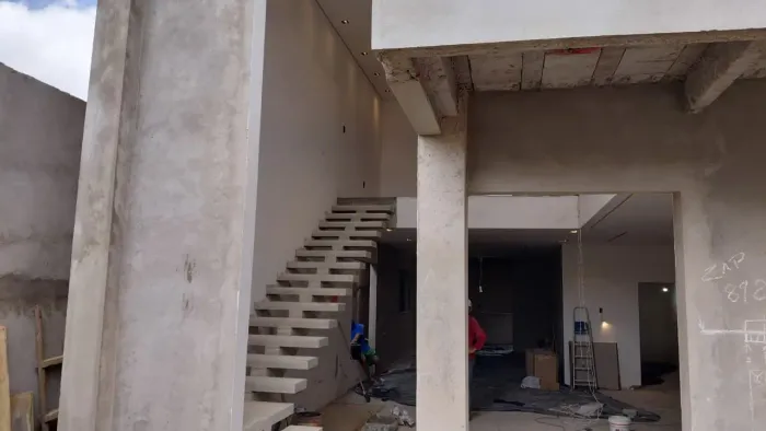 Escada de concreto