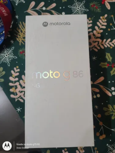 Smartphone Moto G86, 512 GB - Novo