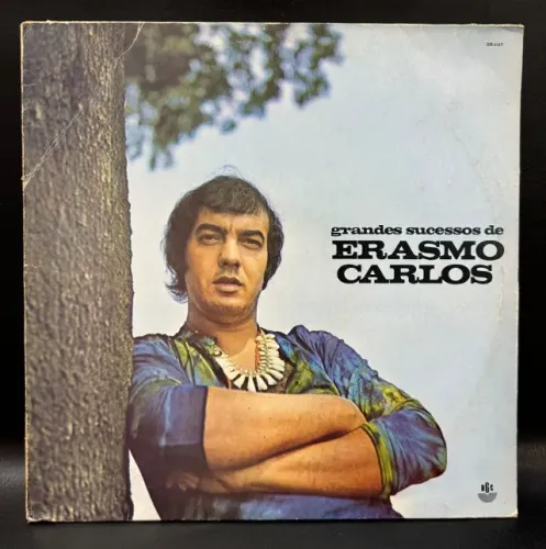 Disco Vinil LP Grandes Sucessos de Erasmo Carlos RGE Original