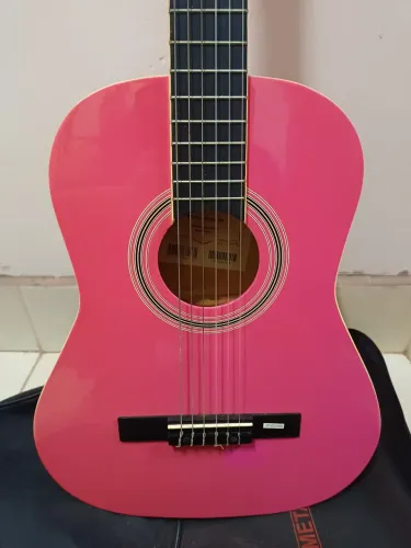 Violão infantil clássico acústico Vogga VCA95 PK
