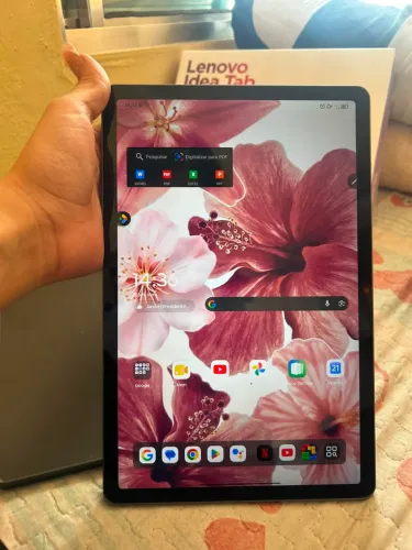 Tablet LENOVO IDEA TAB, COM CANETA E CAPA PORTETORA