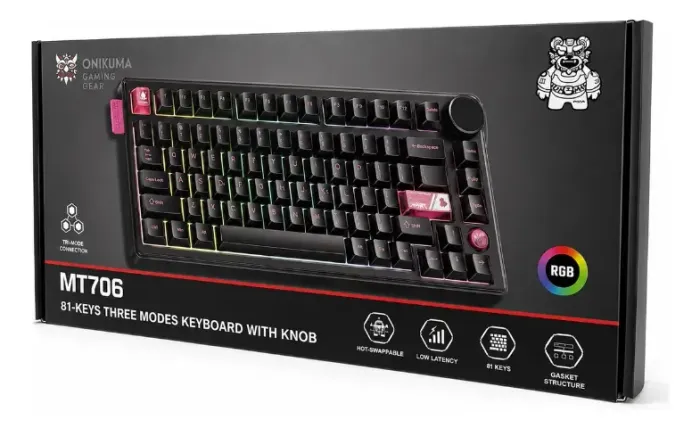 Teclado Mecânico Onikuma Mt706