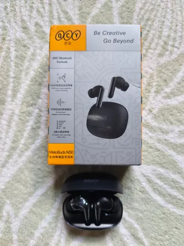 FONE QCY N50 ANC ( UMA SEMANA DE USO ) NOVÍSSIMO