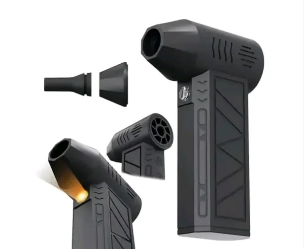 Soprador De Ar Turbo Portátil Recarregável 130.000 Rpm - Novo