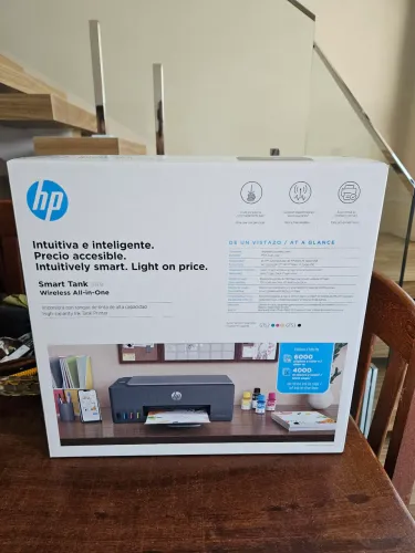 Impressora HP Smart Tank 589 Tanque de Tinta Wi-Fi - Lacrada com 2 anos ds Garantia