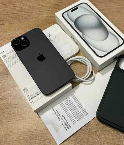 iPhone 15 preto 128gb CPO