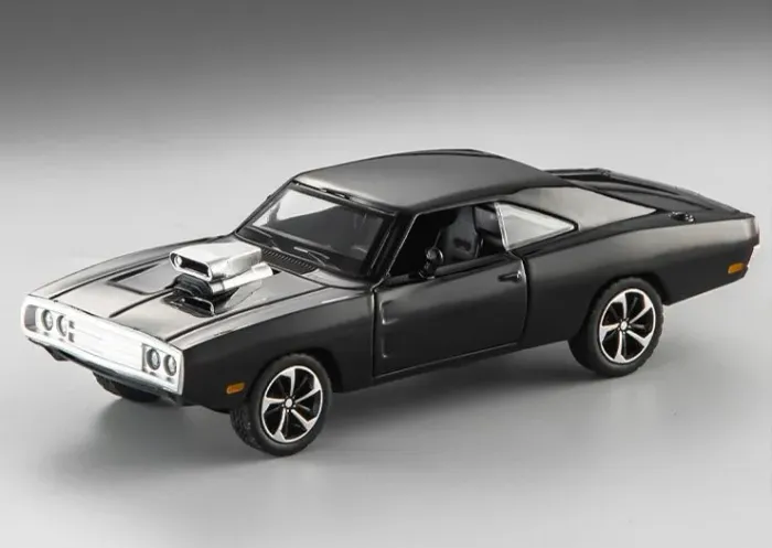 Carro Dodge Charger Toretto Velozes e Furiosos Vin Diesel 1/32 Carrinho 14cm