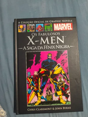 Quadrinho Salvat X-Men a Saga Da Fênix Negra