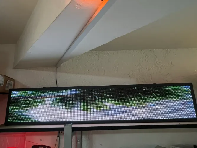 Painel de LED 3D