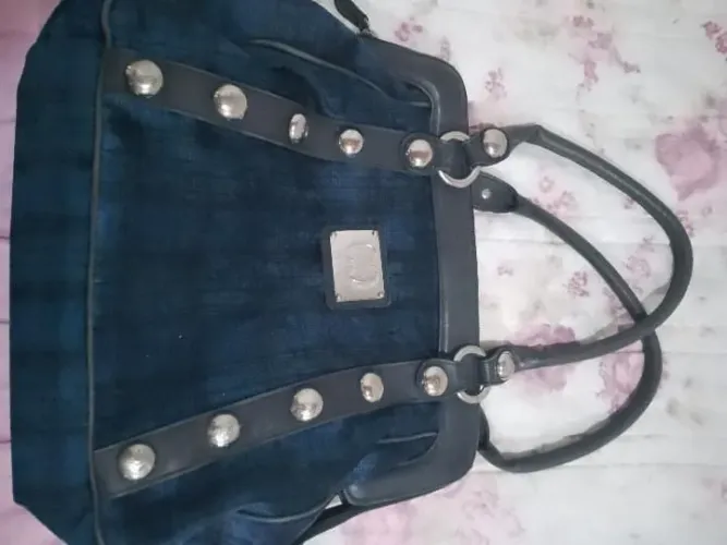 Bolsa Cristófoli Feminina Azul-Marinho