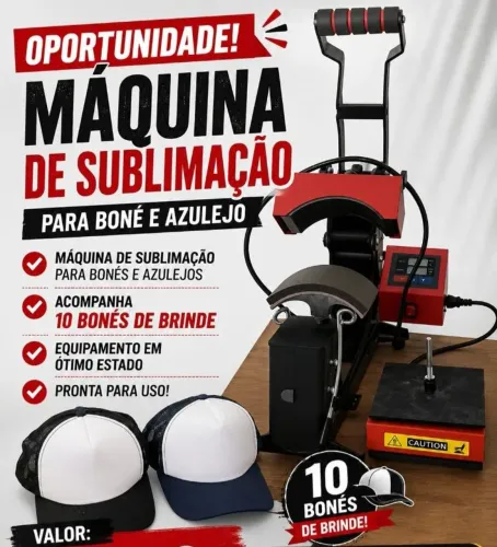 Máquina de sublimação