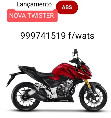 cb twister 300 2027 freios ABS