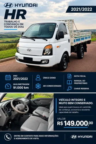 Hyundai HR 2.5 TCI Diesel (rs/rd) 2022