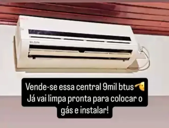 Central de ar 9mil btus