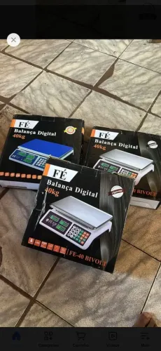 Balança digital 40 kg comercial - nova - Para Sete Lagoas